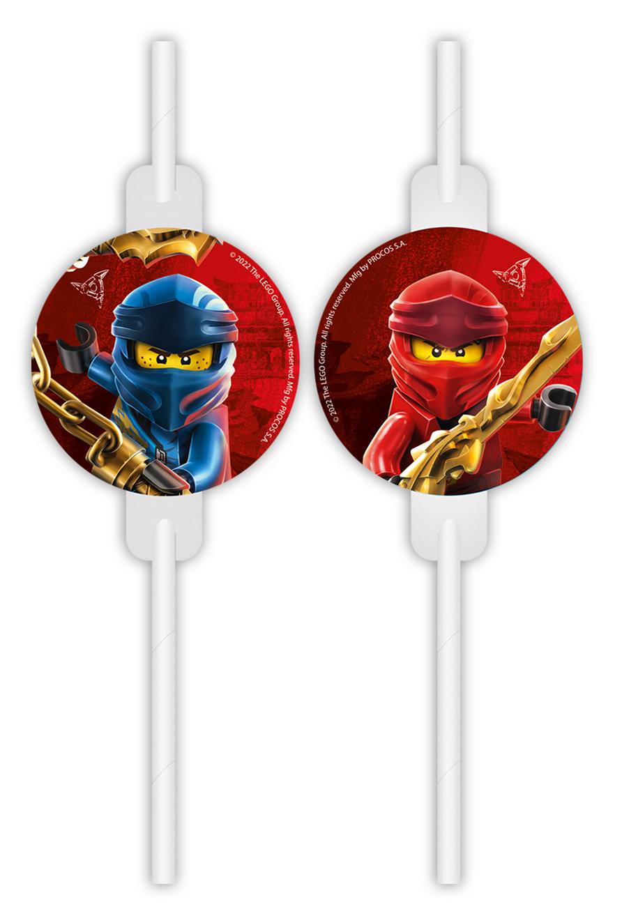 ninjago lego sugerør