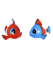 oppblåsbar tropisk fisk
