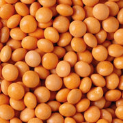 oransje sjokoladelinser