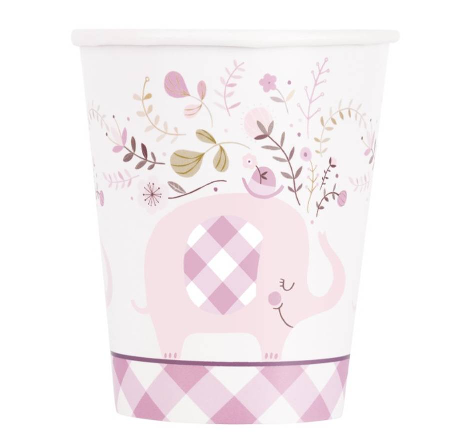 pappkopper rosa elefant