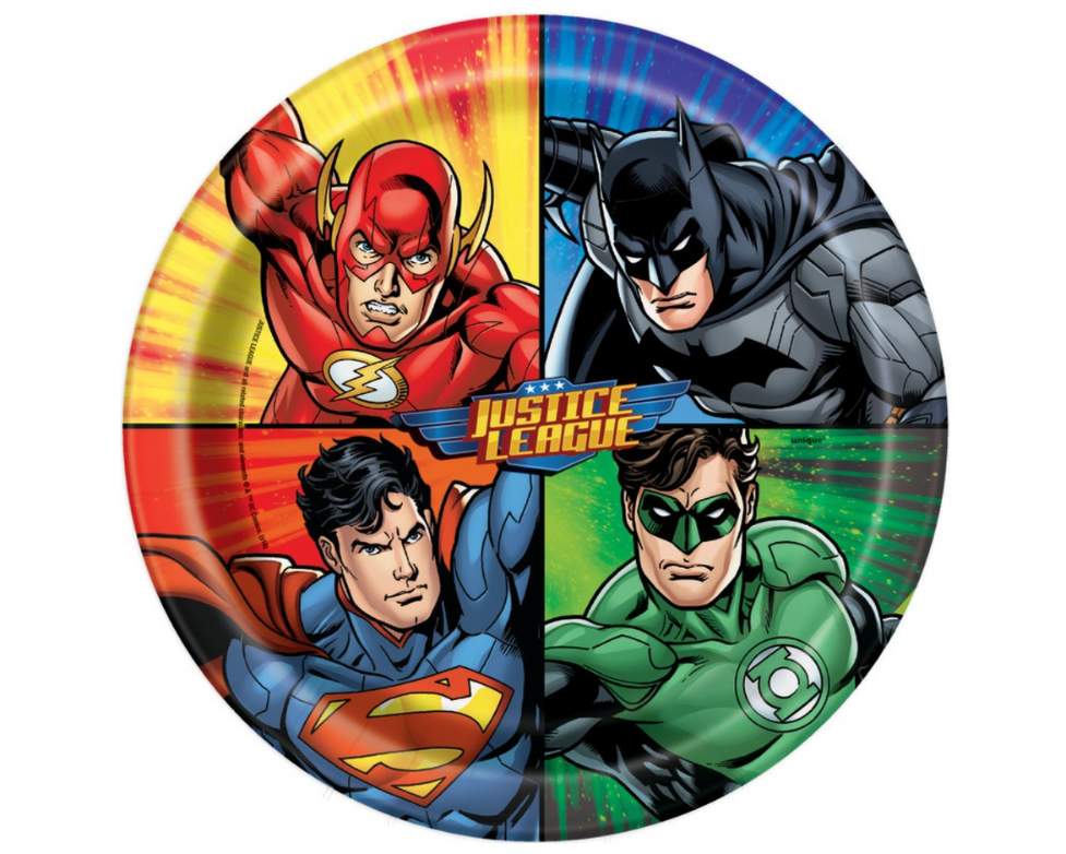 papptallerken justice league
