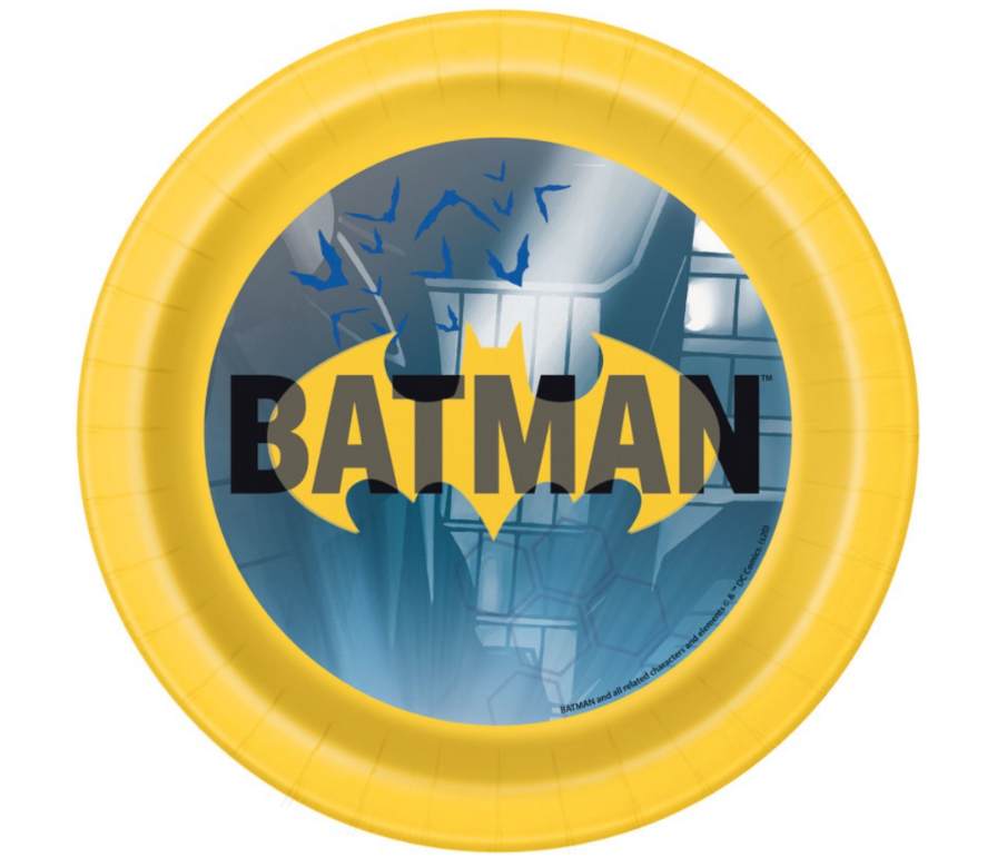 papptallerken mini batman