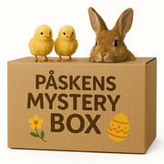 Påskens Mystery Box - Forundringspakke til påskebaking og påskegodt!  Påskemysteriet - Forundringspakke til Påskebaking! ?  Klar for påskens magi? Vårsolen skinner, og påskeharen spretter rundt hushjørnet... Vi har samlet magiske påskeprodukter i en fortryllende forundringspakke som garantert vil gi deg påskestemning på kjøkkenet!    OBS! Bildet er kun til illustrasjon - produktene i pakken kommer