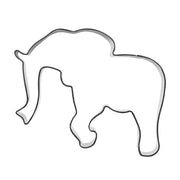 Pepperkakeform elefant stor 9,5cm i rustfritt stål