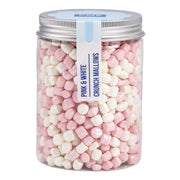 PME Crunch Mallows kakestrø Rosa og hvit, 86g