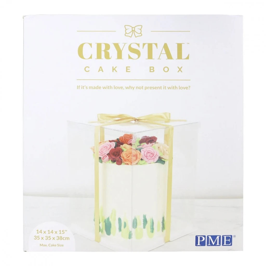 PME Crystal Cake Box - Gjennomsiktig kakeeske – produktbilde