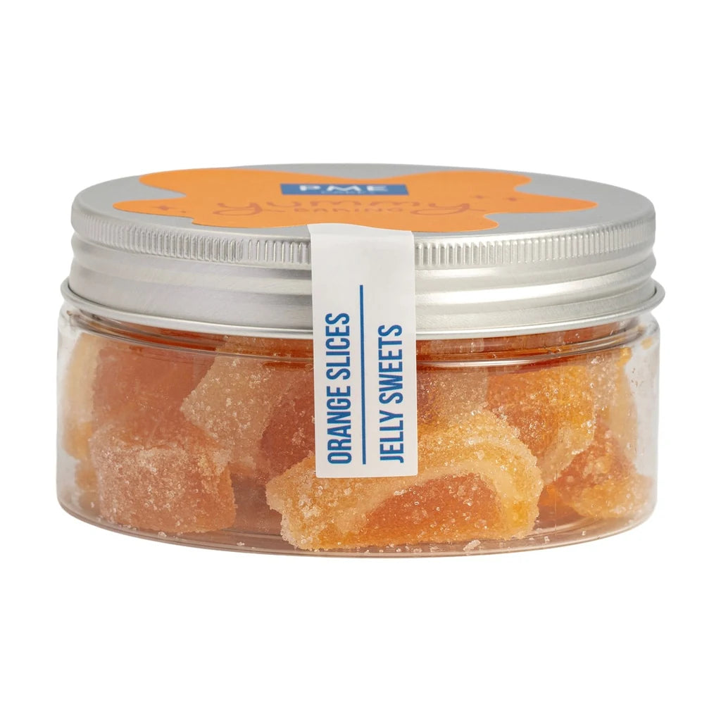PME Gelégodteri -Appelsinskiver- 142g – produktpakning