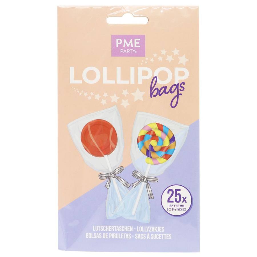 pme lollipop poser med sølv ties
