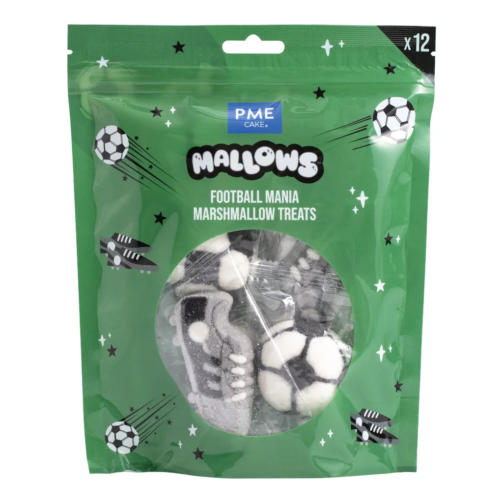 PME Marshmallow-godteri Fotball, 12 stk/180g