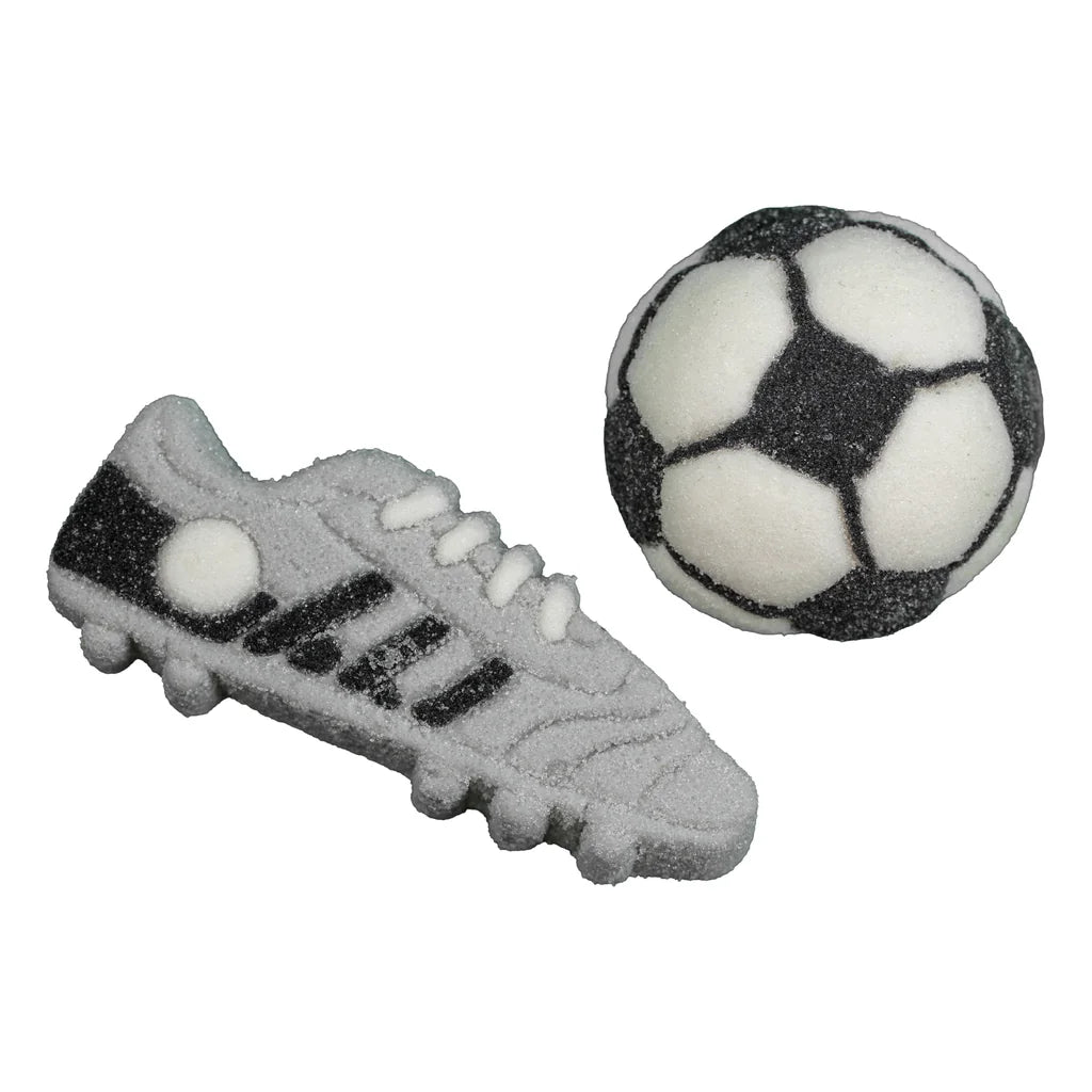 PME Marshmallow-godteri Fotball, 12 stk/180g i bruk