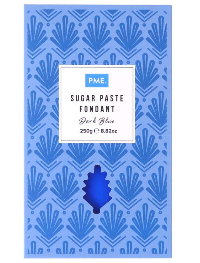 pme mørk blå fondant
