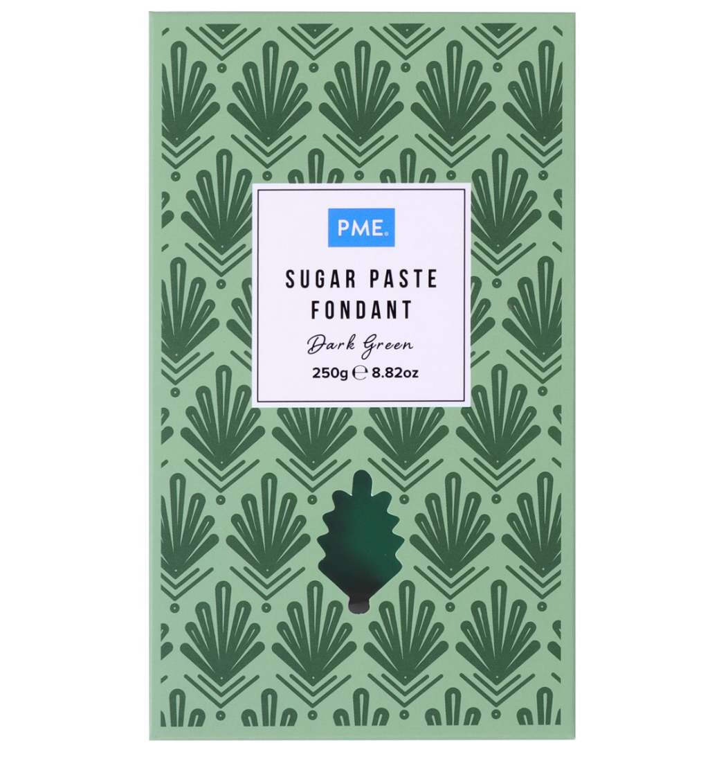 pme mørk grønn fondant