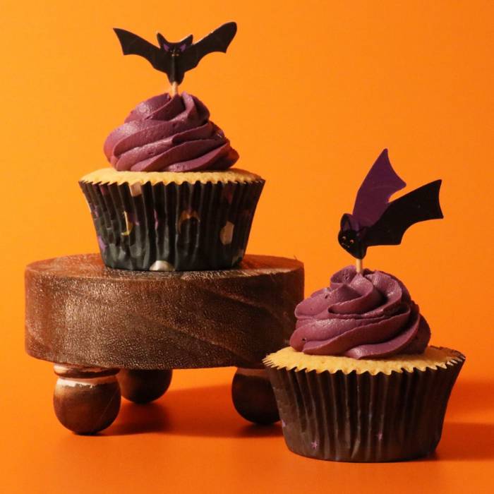 PME Muffinsformer m/topper -Flaggermus- sett/48