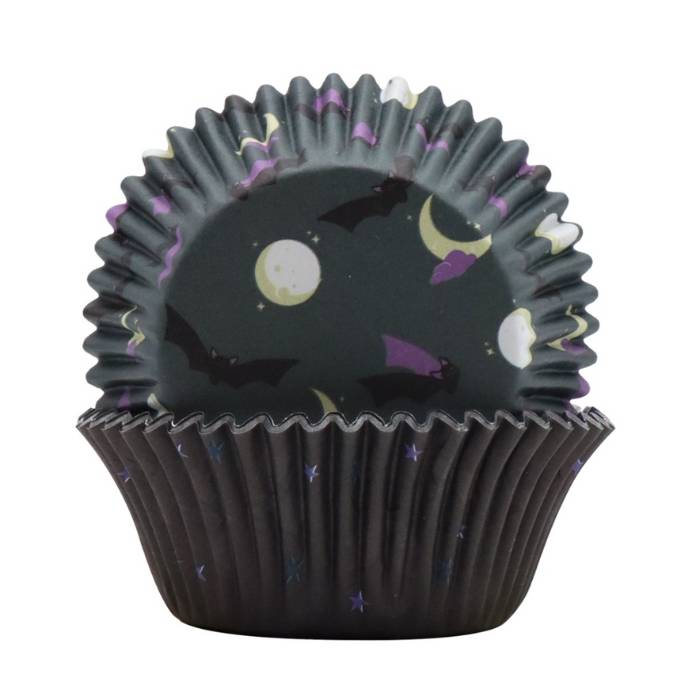 PME Muffinsformer m/topper -Flaggermus- sett/48