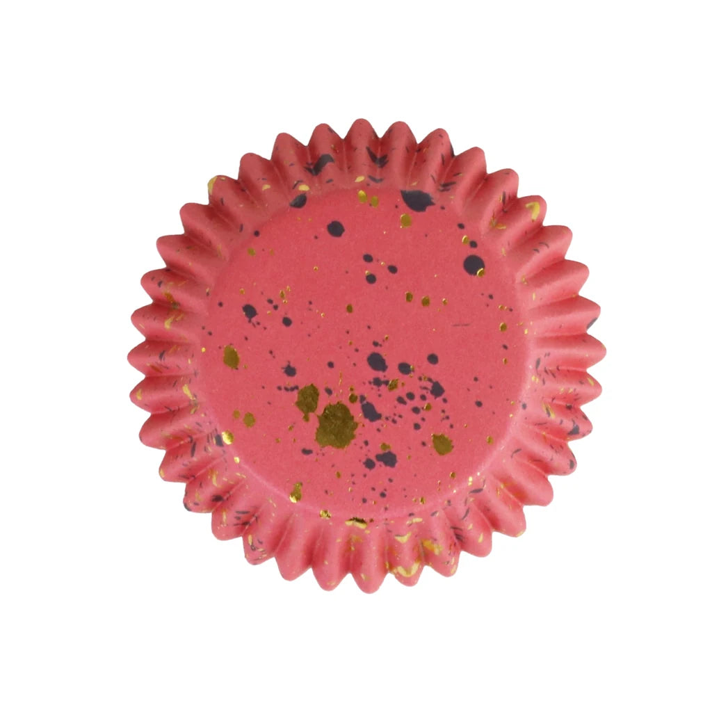 PME Muffinsformer -Rosa med gulldekor- pk/30 – alternativ produktvisning 2