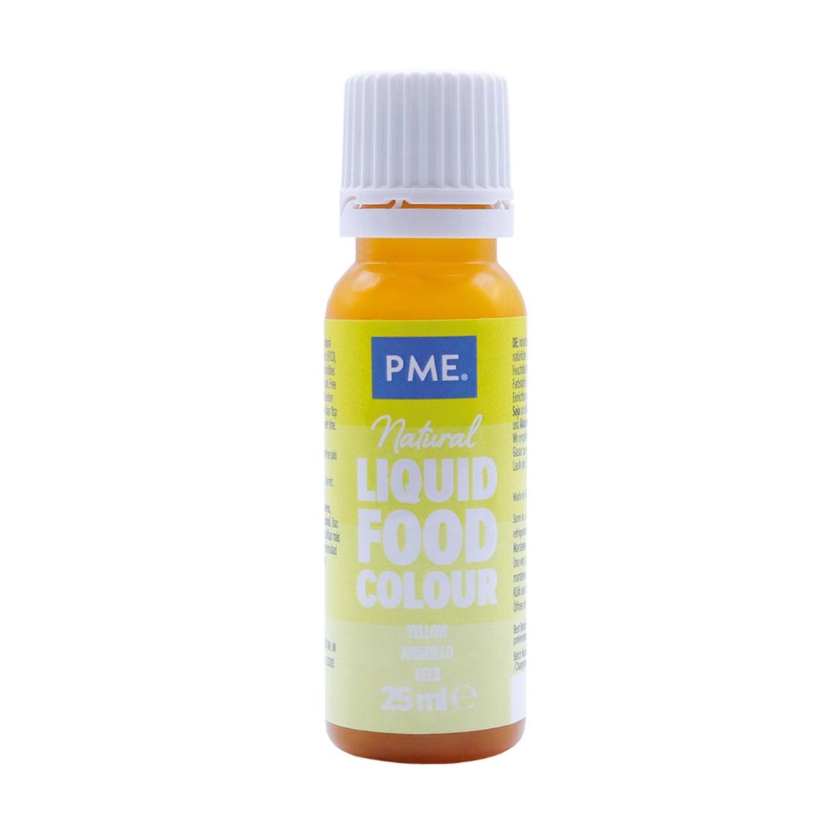 pme naturlig flytende farge gul