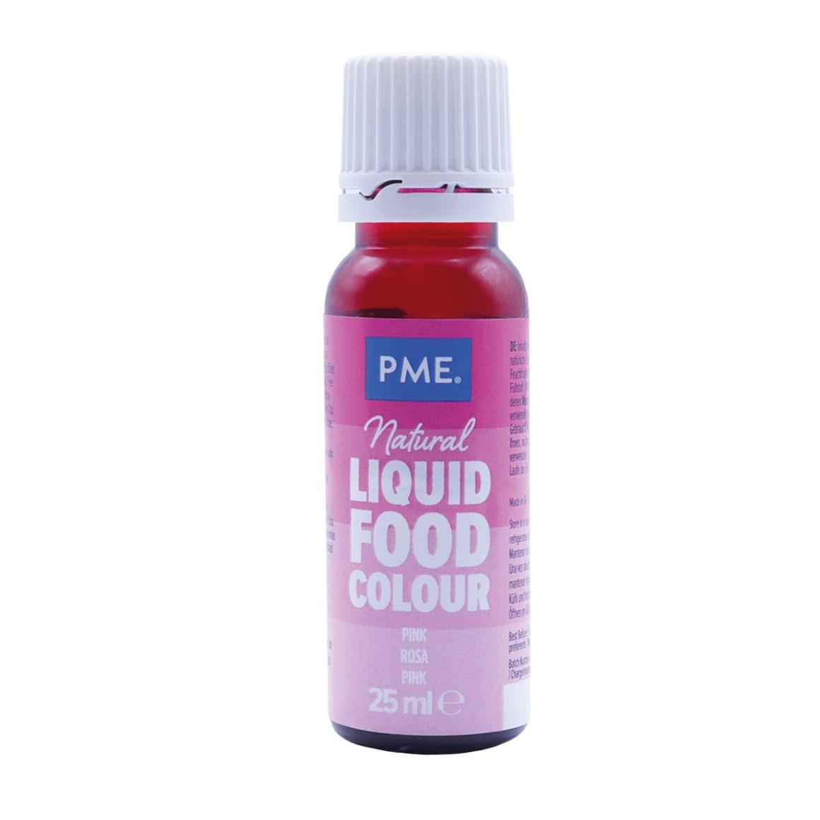pme naturlig flytende farge lys rosa