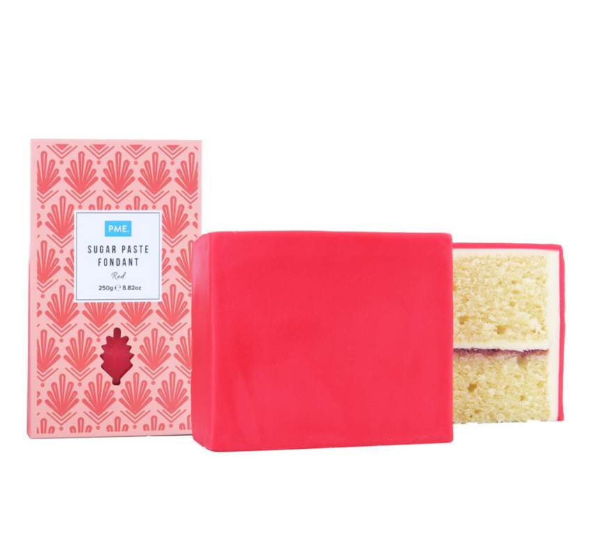 PME Fondant Rød 250g