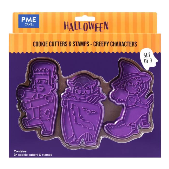 pme utstikker og embosser creepy characters