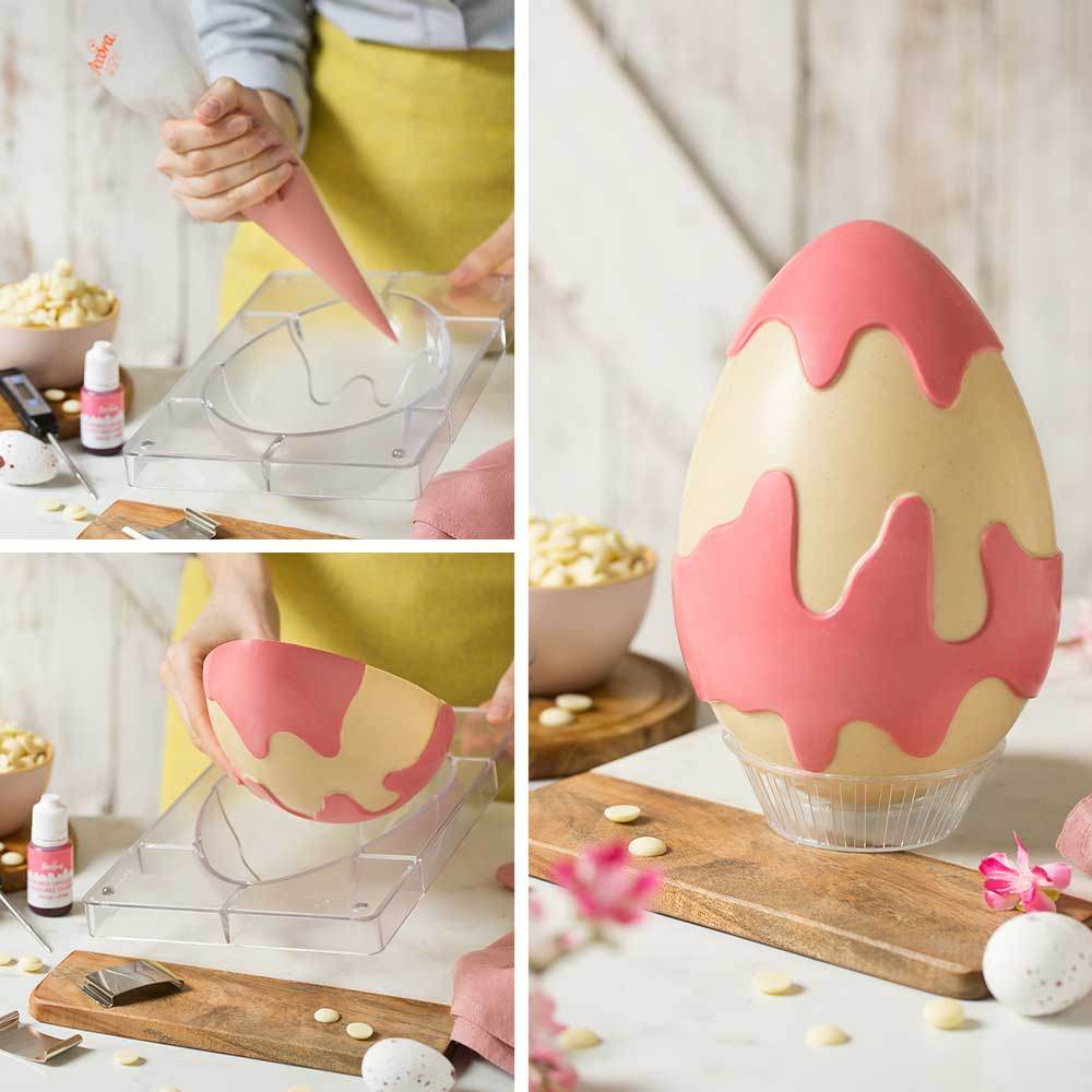 polykarbonat egg form med dekorasjon