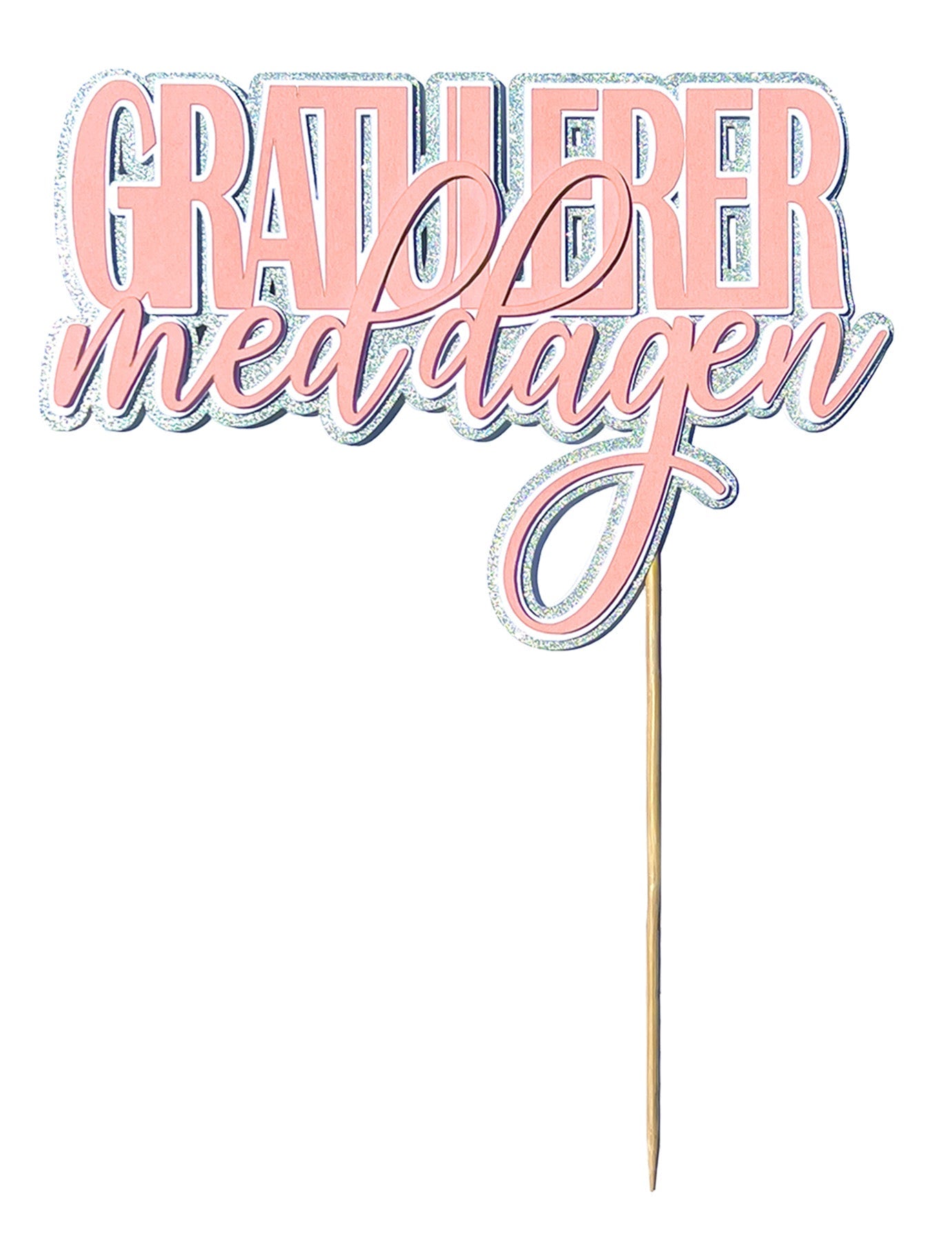 Pretty Please Kaketopp -Gratulerer med dagen-