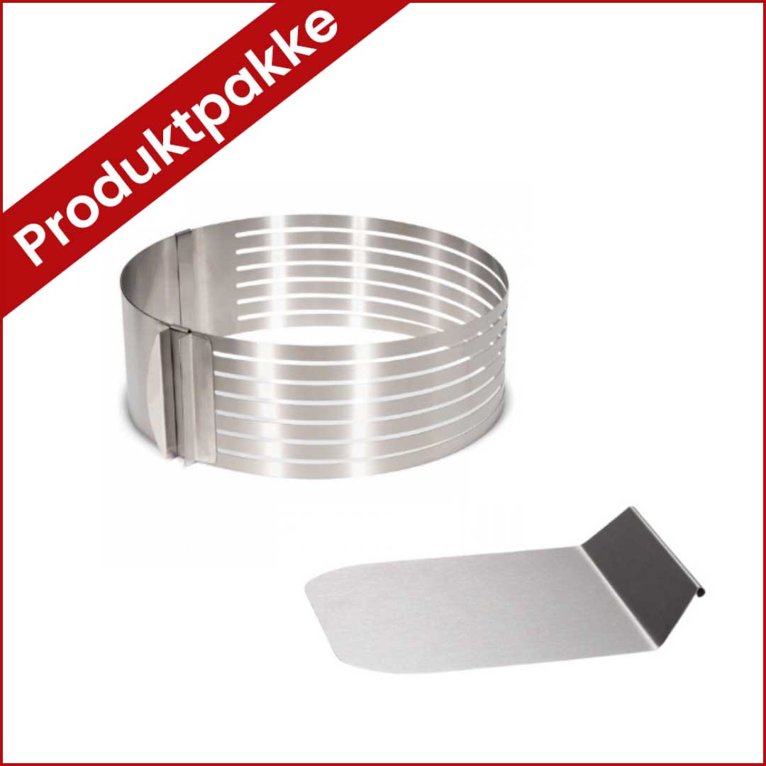 Kakedeler og kakeløfte sett
