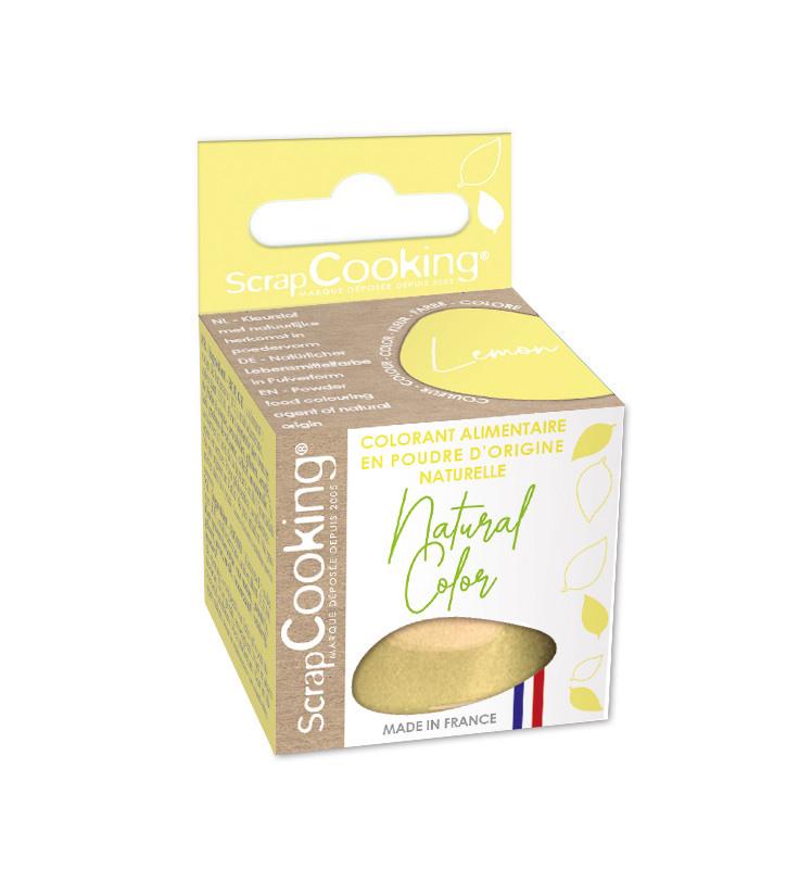 pulverfarge scrapcooking lemon