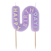 Happy birthday bølge kakelys ginger ray