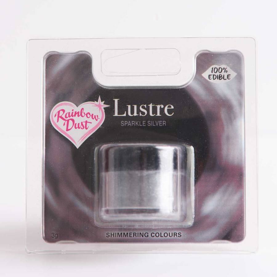 rd spiselig glitter lustre sparkle silver