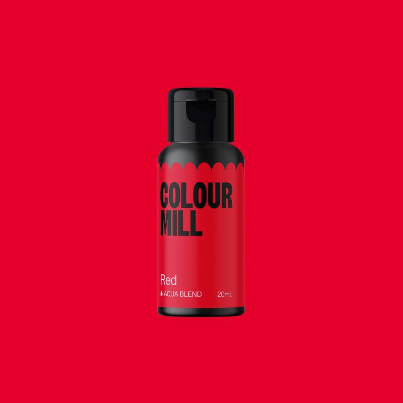 Colour Mill vannbasert farge red