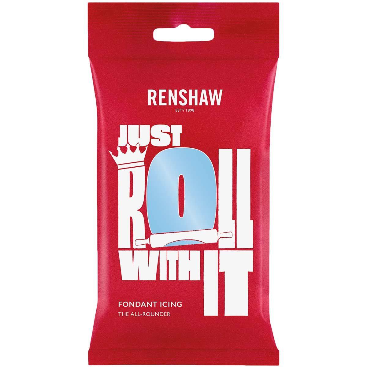 renshaw babyblå fondant