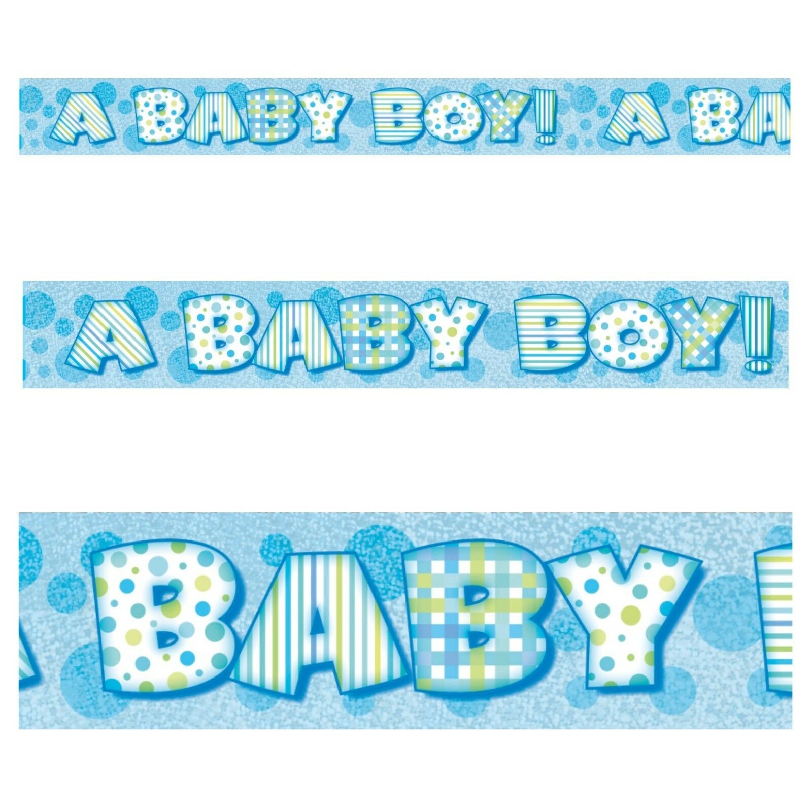 folie banner baby shower