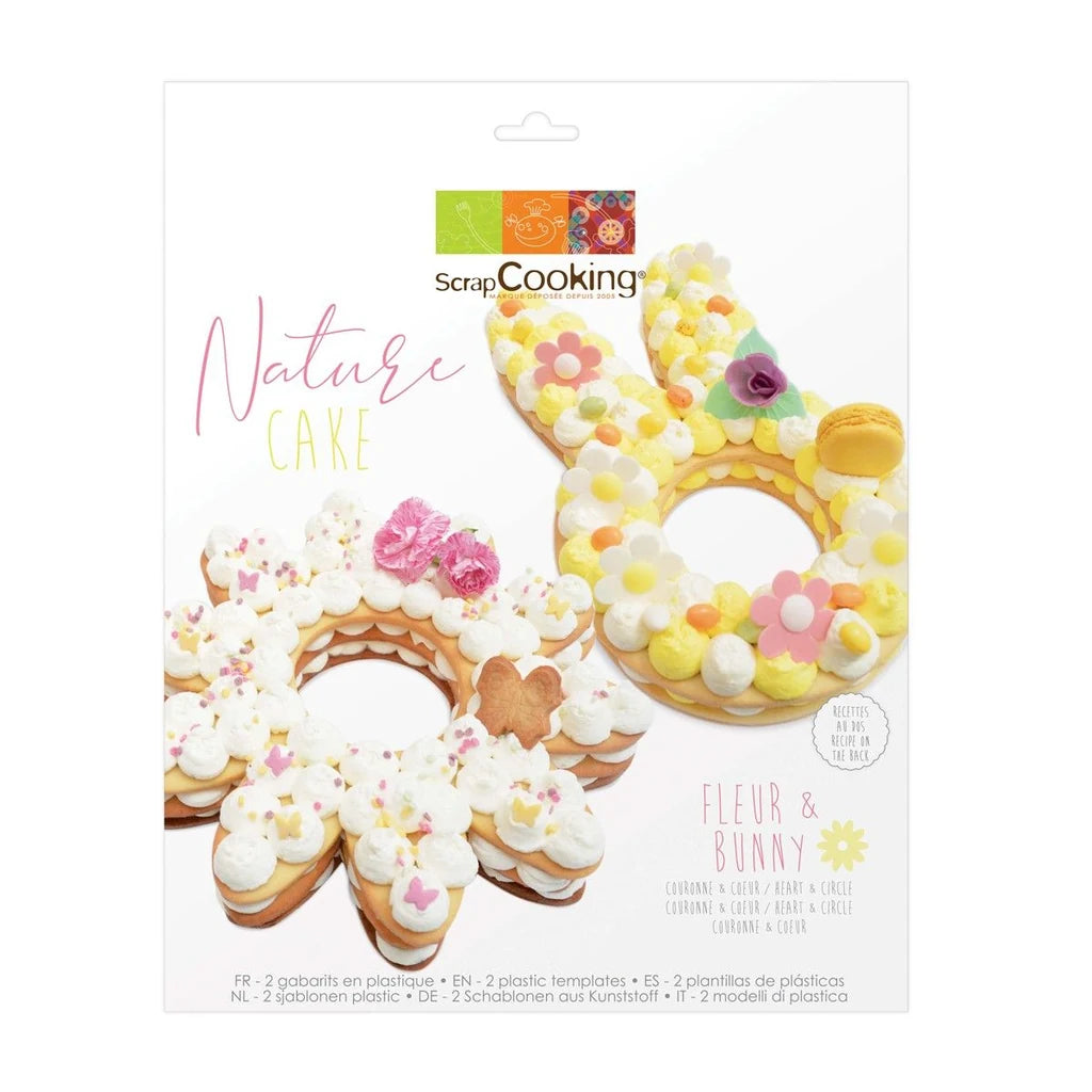 Scrapcooking Kakemaler -Kanin og blomster- – produktvisning