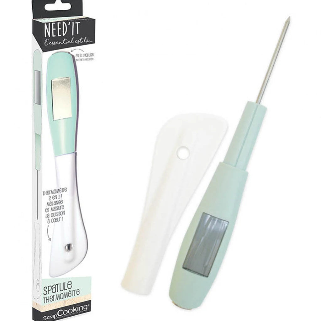 ScrapCooking Termometer/Slikkepott -Mintgrønn- – produktbilde 2