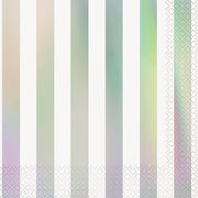 serviett iriserende striper