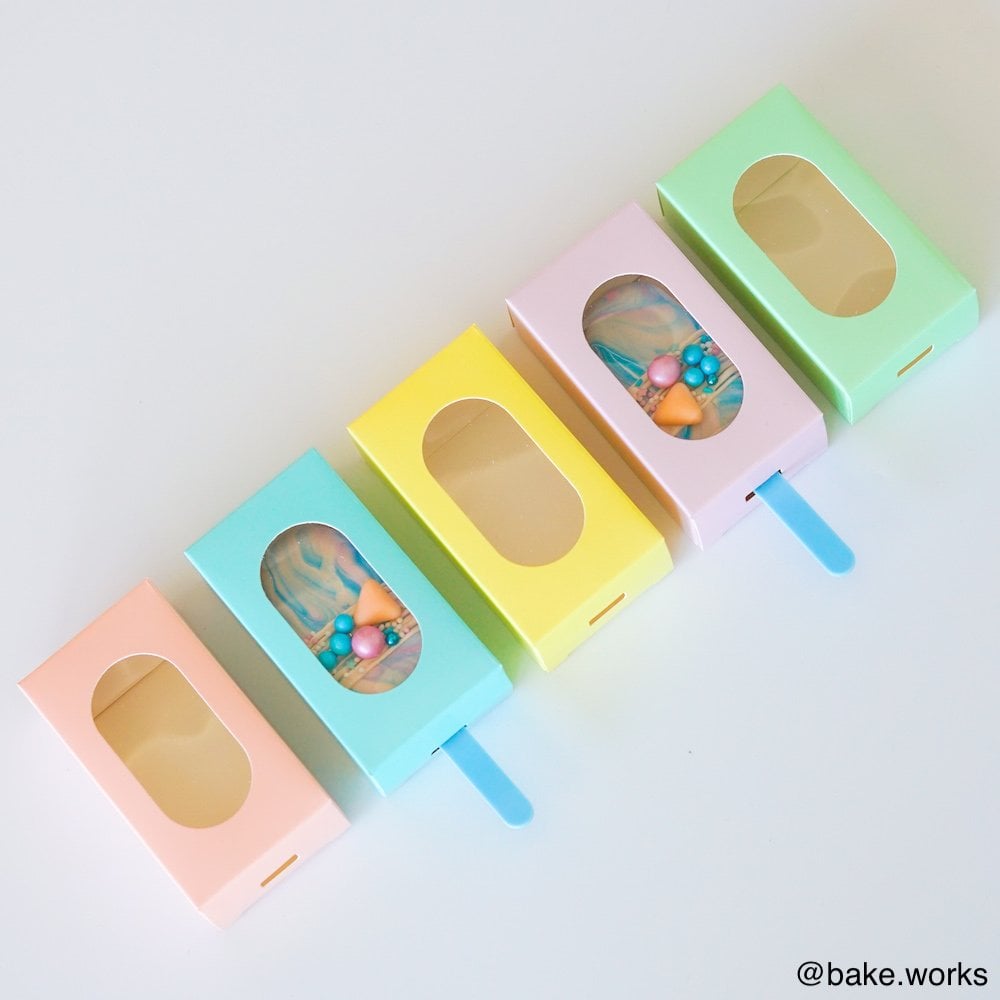 Cakesickles boks pastell