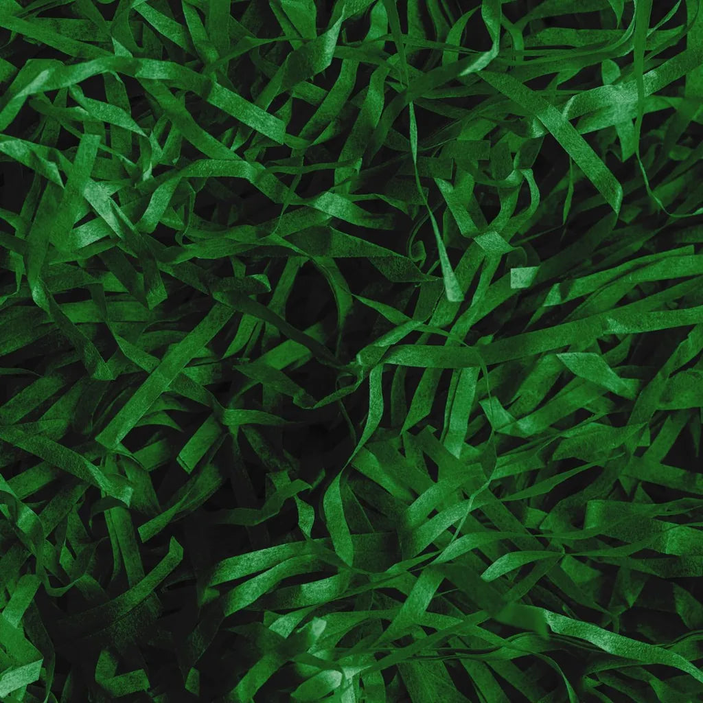 Simply Making strimlet gavepapir mørkegrønt, 30g