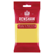 Pastellgul fondant fra Renshaw, 250g