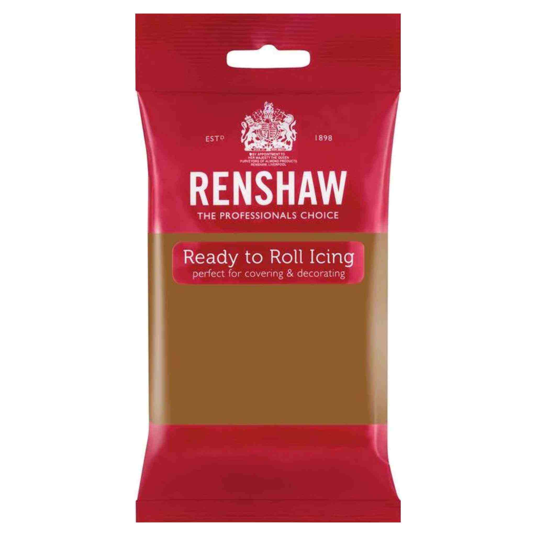 Brun fondant fra Renshaw, 250g