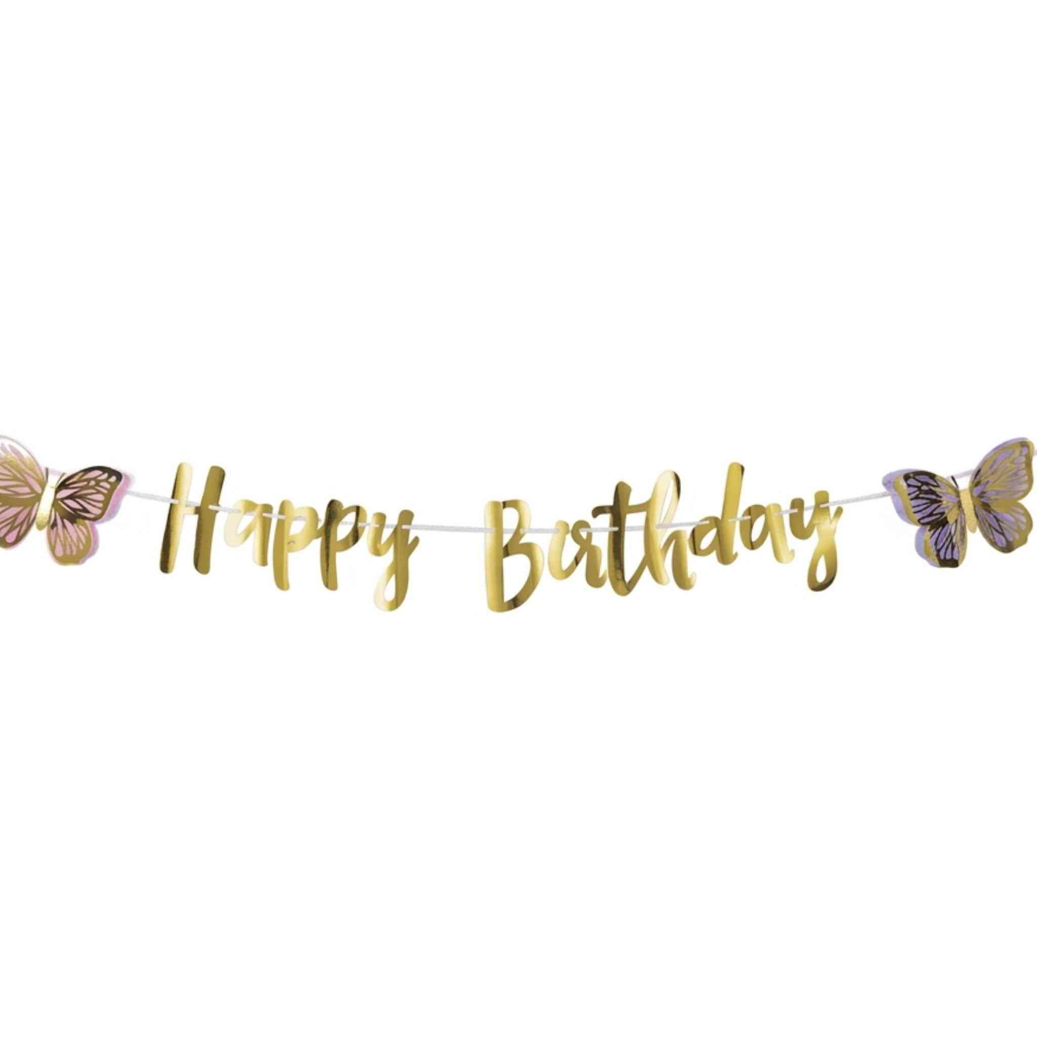 Banner Sommerfugl 2,1m