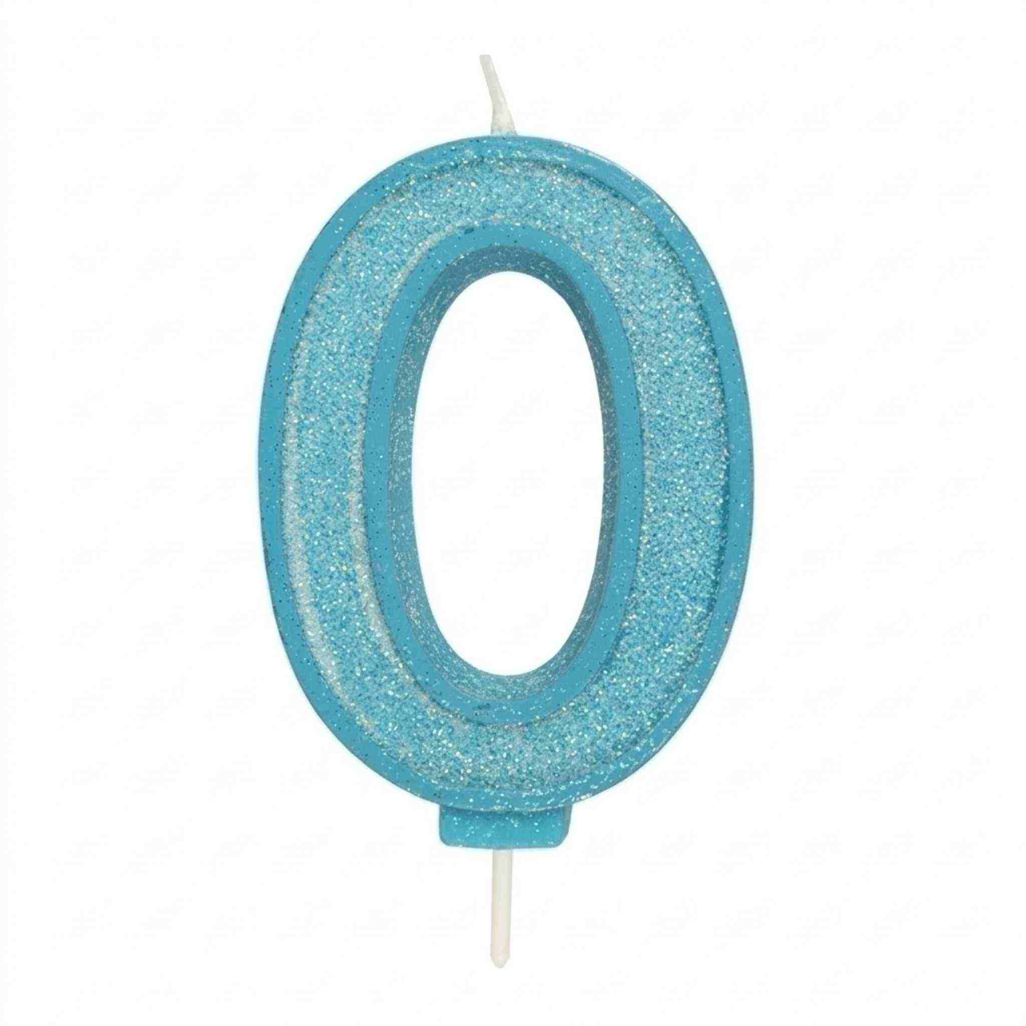 Kakelys Tall -blå glitter- pk/1