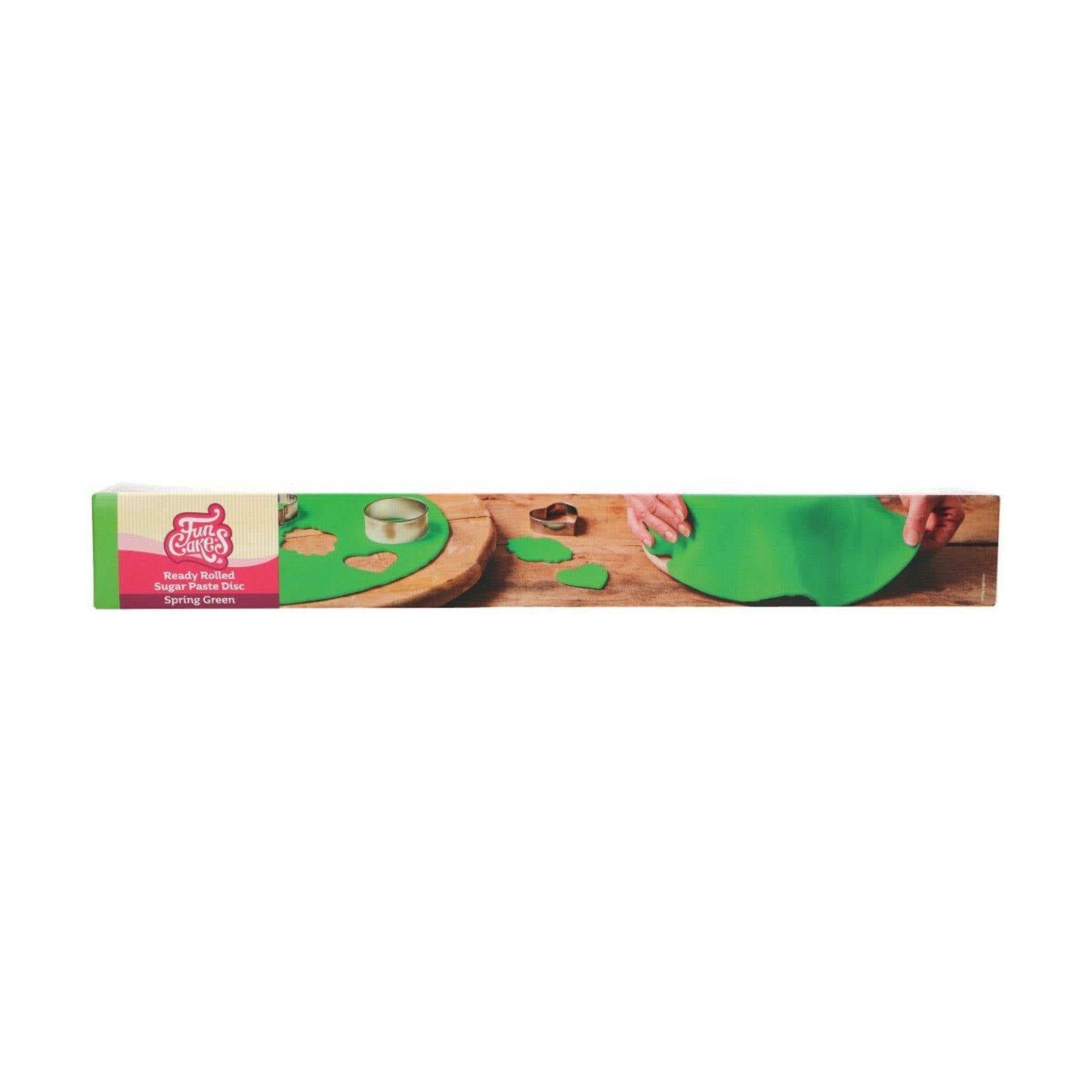 FunCakes Fondantlokk Grønn fondant