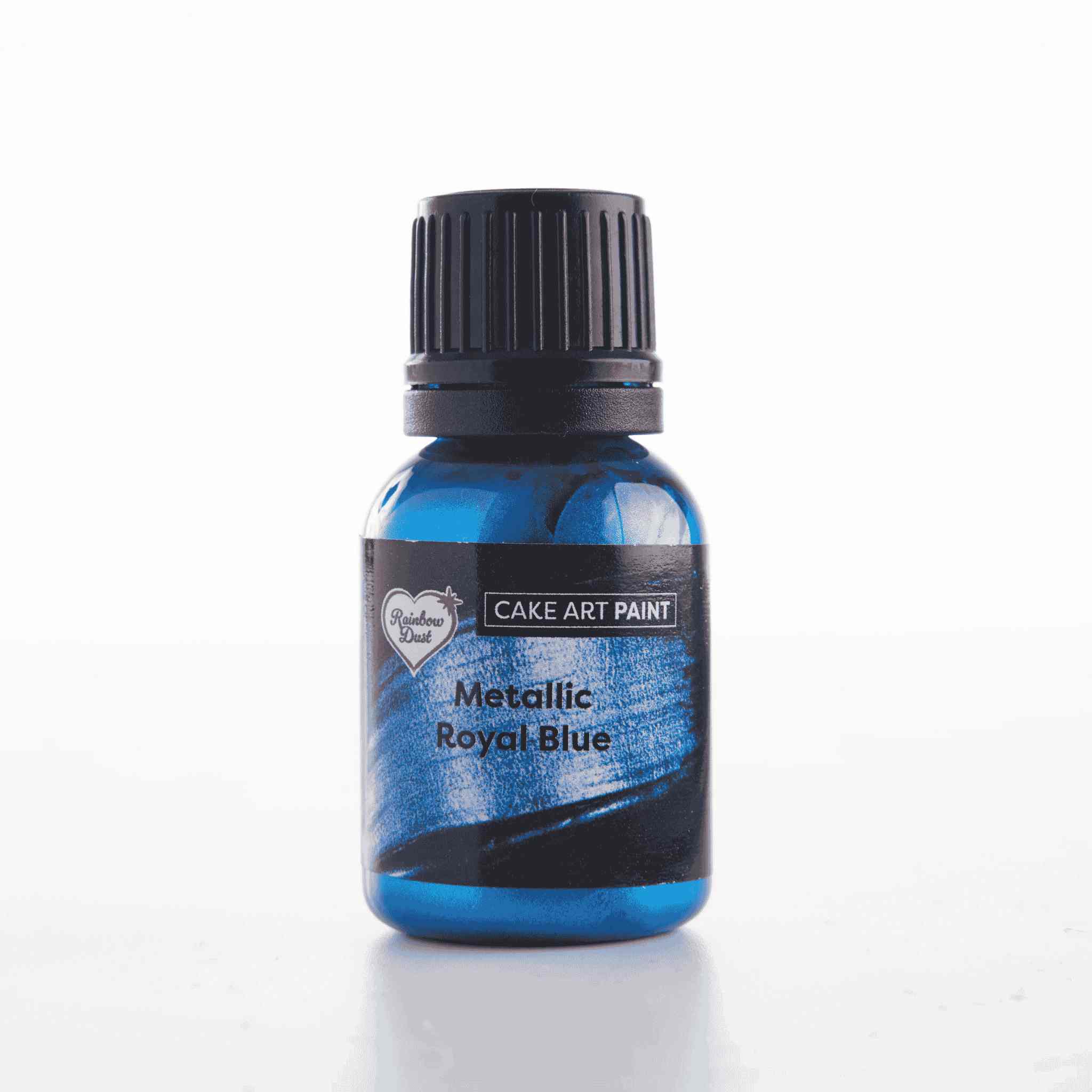 Spiselig maling Metallisk Kongeblå 25ml