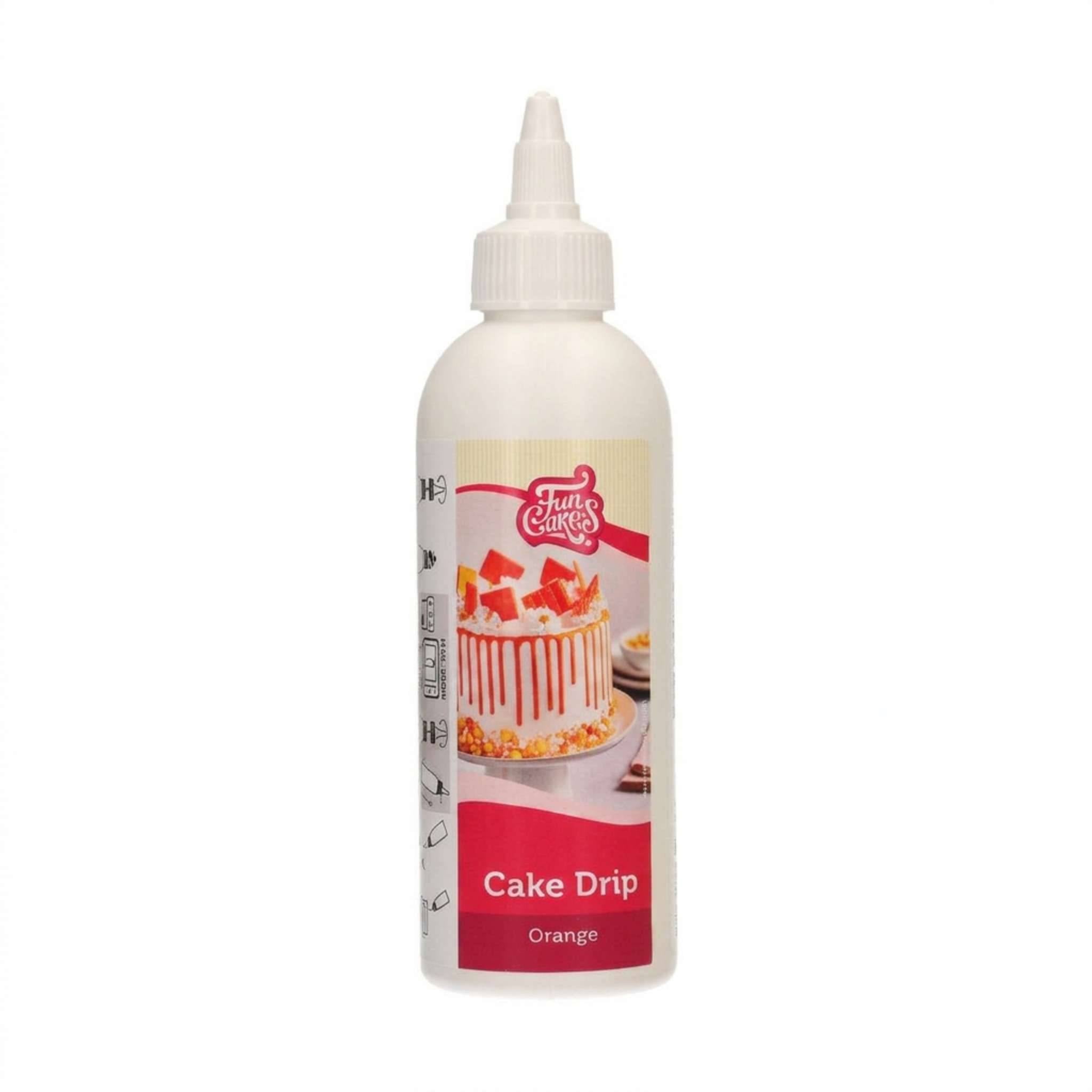 FunCakes Cake Drip -Oransje- 180g