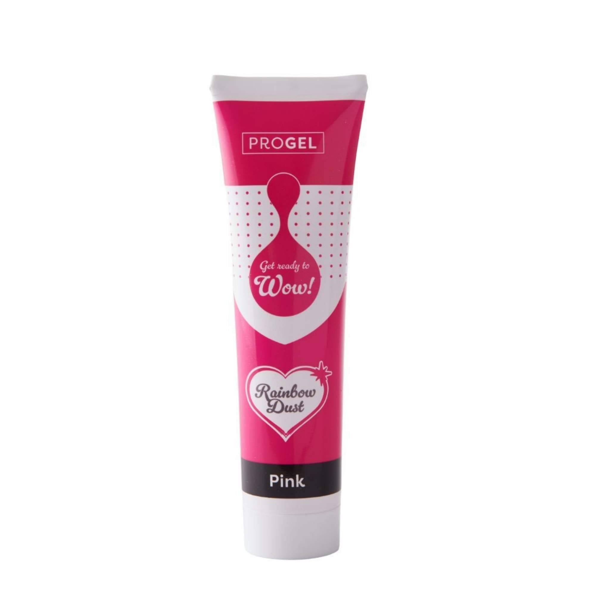 Stor tube med ProGel pastafarge, Rosa, 100g