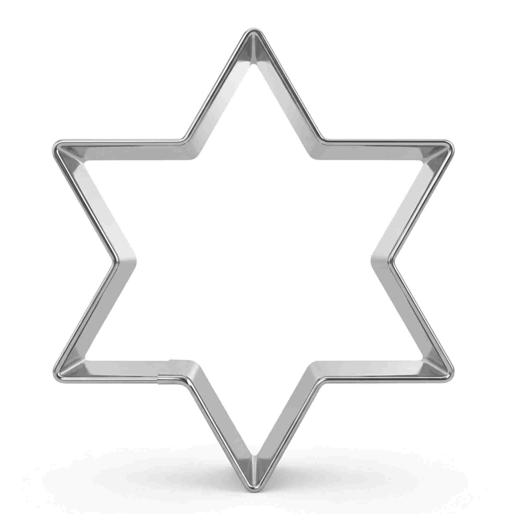 Pepperkakeform stjerne - 4,2cm