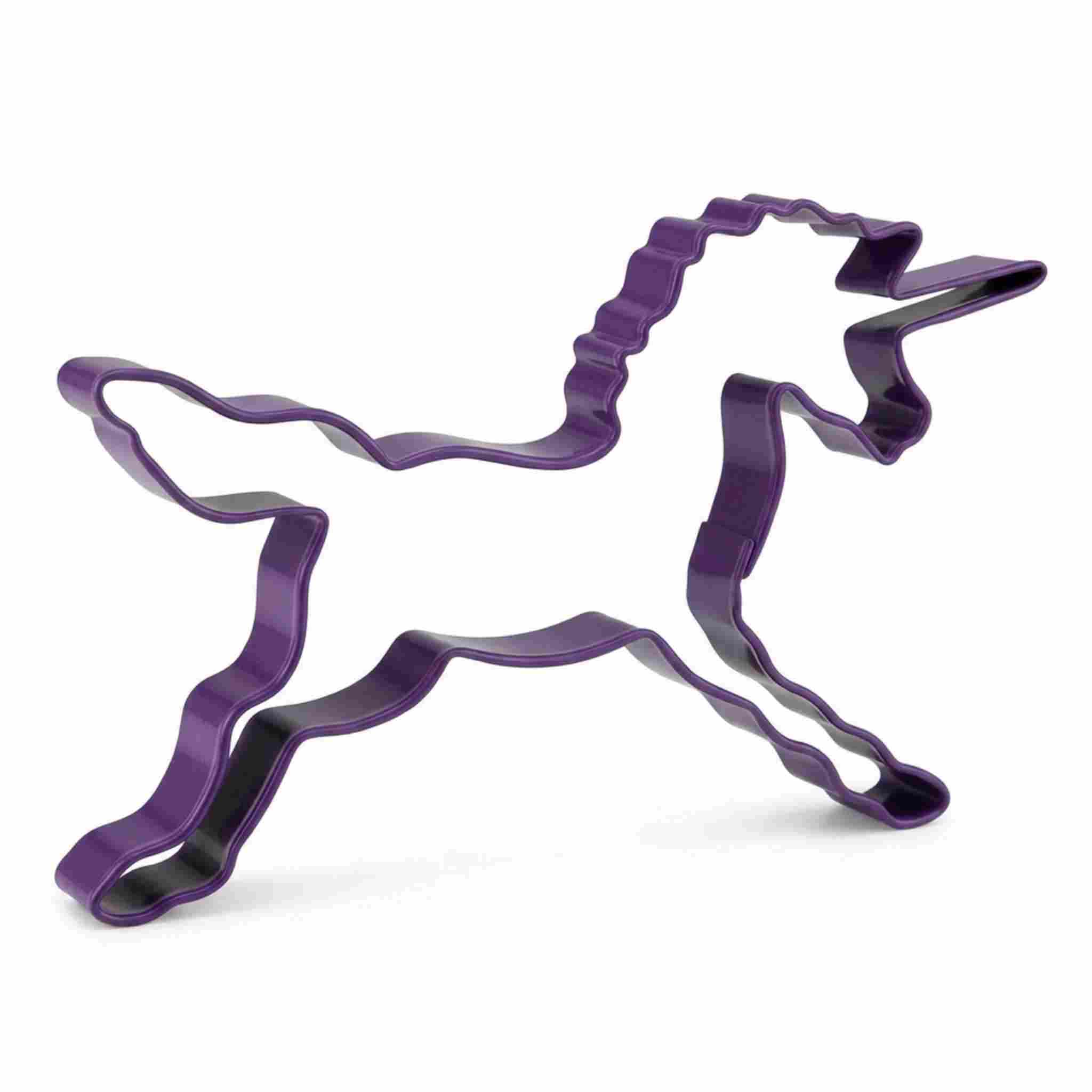 Pepperkakeform lilla, Enhjørning, 10cm