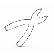 Pepperkakeform tang - 11,5 cm