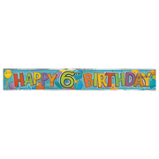 Banner - 6th birthday