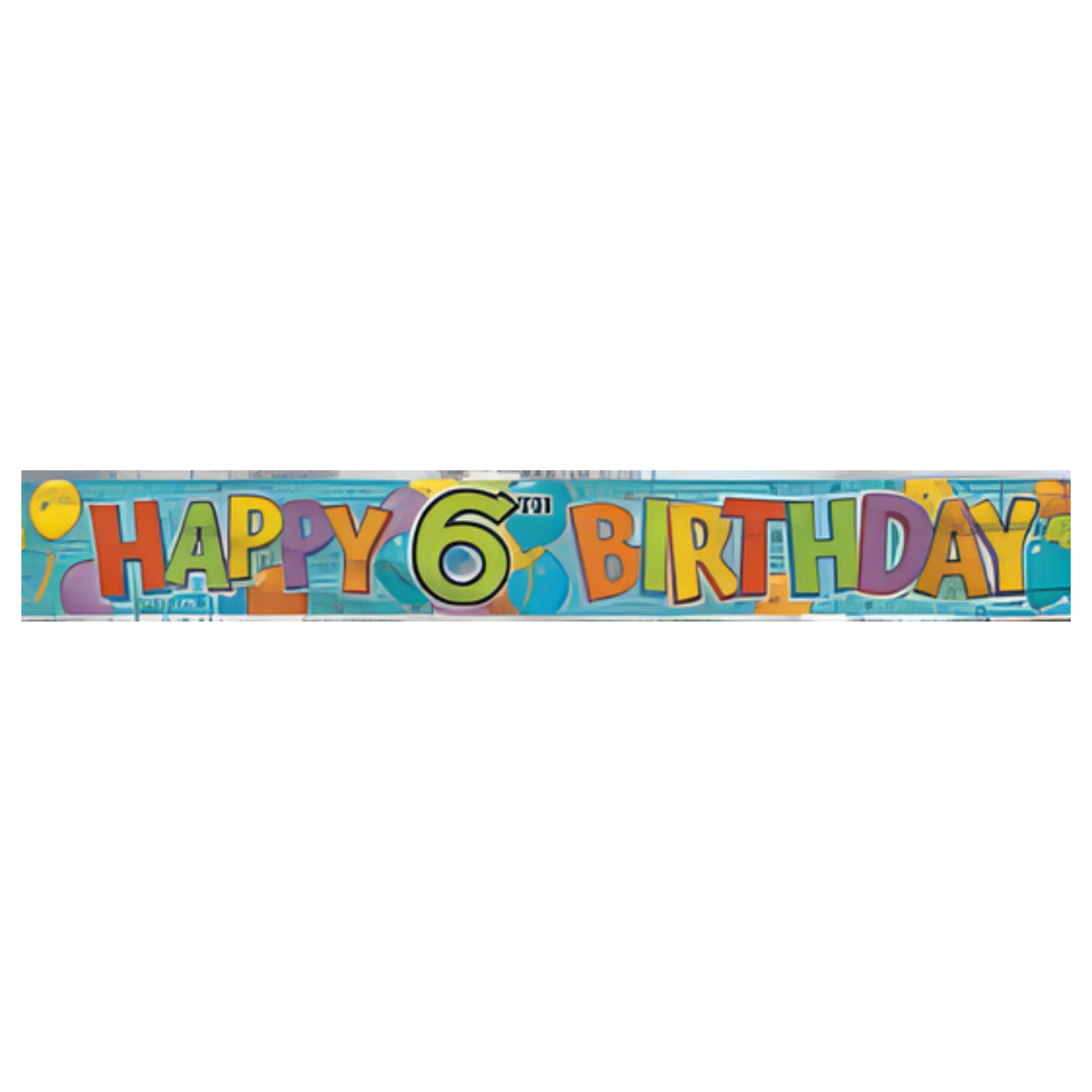 Banner - 6th birthday
